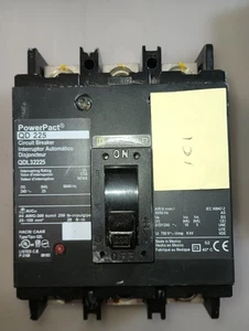 Lot 6 Square D QDL3225 PowerPact 225A 3P 240V 25kA Circuit Breakers - Picture 1 of 24