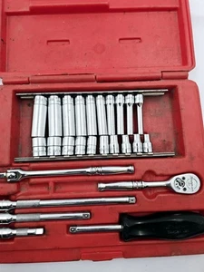 Juego de servicio general de accionamiento Snap-on 1/4" FALTA ENCHUFE UNIVERSAL - Imagen 1 de 11