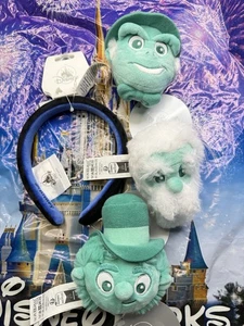 Disney Parks 2025 Haunted Mansion Trampen Geister Plüsch Ohr Stirnband Set Neu - Bild 1 von 2