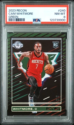 Cam Whitmore 2023 Panini Recon Green Holo /5 Rookie Wizards Rockets - Image 1 of 2