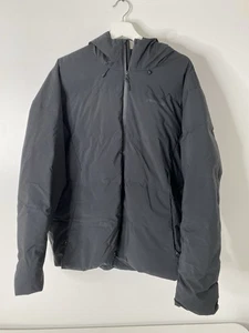 Chaqueta Glaciar Patagonia Jackson Para Hombres XL Negra Plumón Aislada Capucha Cremallera Nieve - Imagen 1 de 12