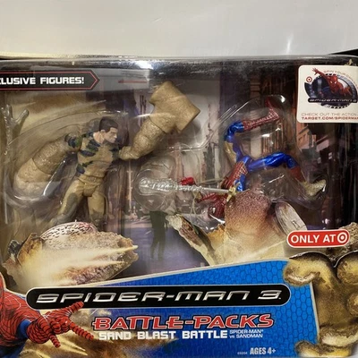 2007 Spider-Man 3 Battle Pack Sand Blast Battle Target эксклюзивный читать - Изображение 1 из 4