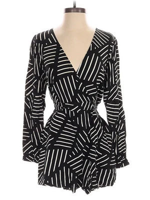 Motel Women Black Romper S - Image 1 of 2