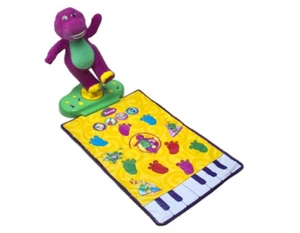 Barney Move ‘N Groove Dance Mat Inflatable Barney Dinosaur Video Shows Working - Photo 1 sur 19