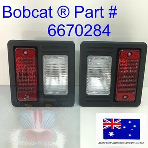 for Bobcat Rear Tail Light Set Pair 6670284 873 883 963 S100 S130 S150 S160 S175 - Picture 1 of 8