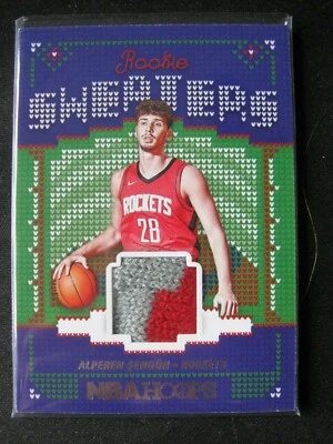 ALPEREN SENGUN 2021-22 NBA Hoops Rookie Sweaters #31 Houston Rockets SP NM-MT - Image 1 of 2