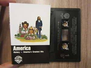 AMERICA '75 best of WB canadian cassette HISTORY Greatest Hits tested TAPE EX - Picture 1 of 6