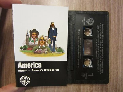 AMERICA '75 best of WB canadian cassette HISTORY Greatest Hits tested TAPE EX - Image 1 of 4