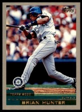 2000 Topps Brian Hunter Baseball Card Seattle Mariners #142