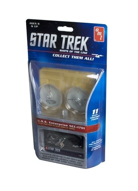 AMT 1/2500 星际迷航 USS Enterprise NCC-1 Snap-Together 模型套件 914 — 第 1/1 张图片