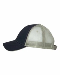 Valucap Pre-Curved Sandwich Visor Trucker Cap 6 Panel Mid-Profile S102 - Picture 1 of 41