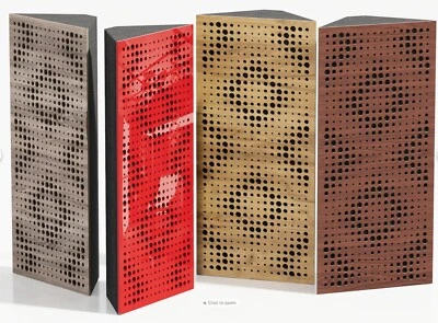 2 Pack —Narrow Sound Absorption-Diffuse Corner Acoustic Bass Traps "REBAT" - Image 1 of 4