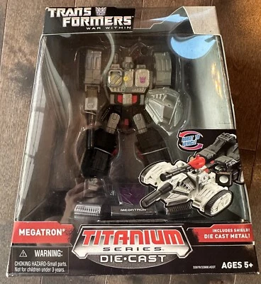 Transformers Hasbro DieCast Titanium SeriesWar Within MEGATRON G1 Metal Magnus - Image 1 of 3