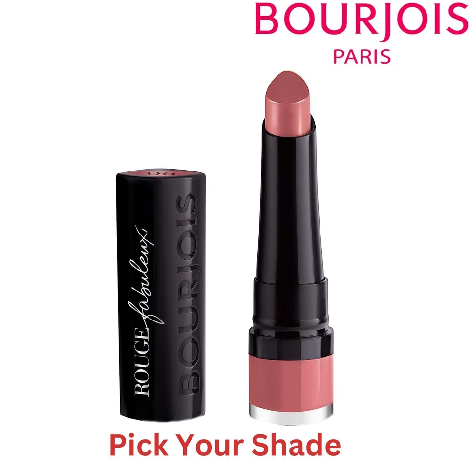 Bourjois Rouge Fabuleux Lipstick - High Impact Satin Finish, All-Day Wear - image 1 of 4