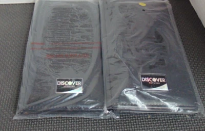 Lot of 2 New Discover Guest Check Credit Card Receipt Folder Holder 5 x 9" - Image 1 of 3
