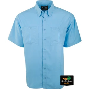 DRAKE WATERFOWL SYSTEMS FLYWEIGHT SHIRT WITH VENTED BACK SHORT SLEEVE - Picture 1 of 18