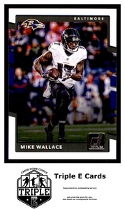 2017 Donruss #286 Mike Wallace Baltimore Ravens ~A1J