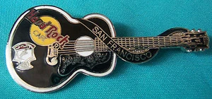 SAN FRANCISCO ELVIS PRESLEY DEAD ROCKER ACOUSTIC GUITAR SERIE Hard Rock Cafe PIN - Picture 1 of 1