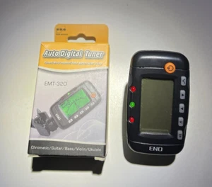 ENO Auto Digital Tuner - EMT-320 Chromatic/Guitar/Bass/Violin/Ukulele - Picture 1 of 8