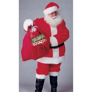 Adult’s Plush Regal Santa Costume - Picture 1 of 1