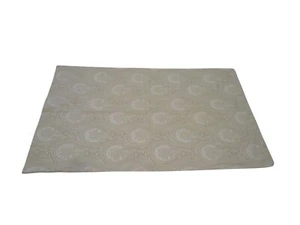 Lauren Ralph Lauren Home Beige Paisley Standard Pillowcase Vintage GUC - Picture 1 of 12