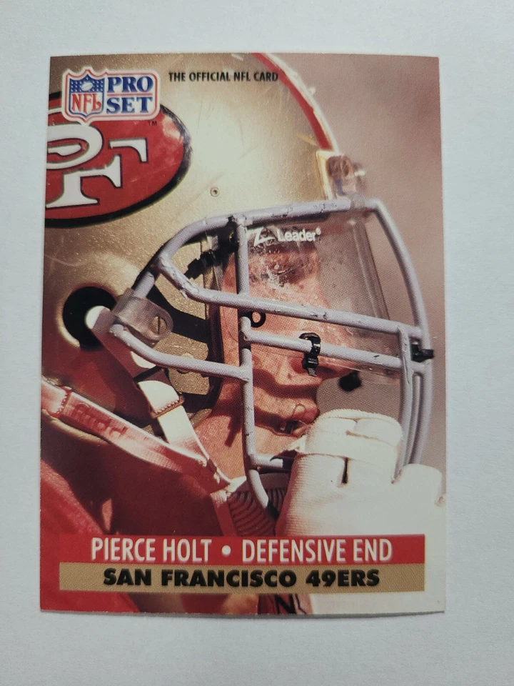 PIERCE HOLT 1991 PRO SET FOOTBALL CARD # 292 E7583 - Image 1 of 1