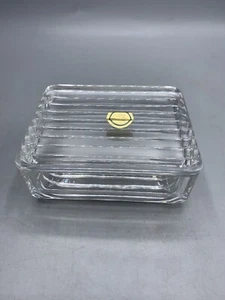 Caja cubierta de tarjeta de visita de cristal corte de diseño moderno Villeroy & Boch - Imagen 1 de 10