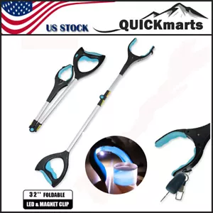 Industrial Grabber Tool Heavy Duty Pick Up Stick Hand Grip Reach Trash Picker US - Picture 1 of 7