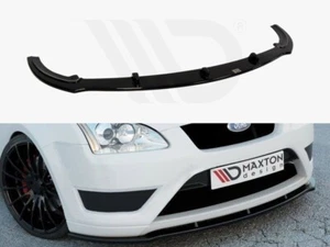 Front Diffuser Splitter V1 Maxton Design Gloss ABS for Ford Focus St Mk2 Preface - Picture 1 of 3