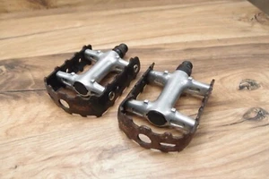 Shimano Deore Bear Trap flat platform pedals PD-MT60 VIA Japan for MTB 1988 - Picture 1 of 10