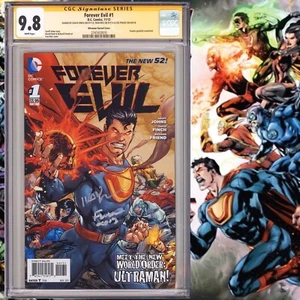CGC 9.8 SS Forever Evil #1 Ultraman Variant signed by Finch, Reis & Prado 2013 - Picture 1 of 2