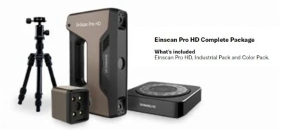 Einscan Pro HD Complete Package! Einscan Pro HD, Industrial Pack and Color Pack. - Image 1 of 4