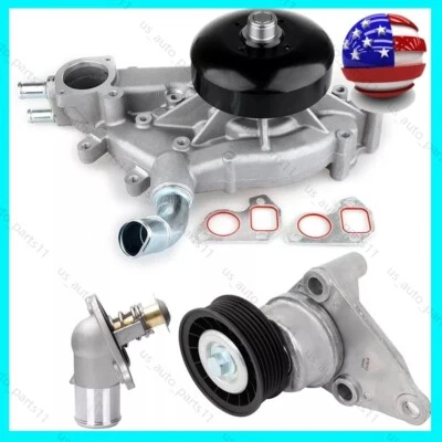 Bomba de agua y termostato y tensor para Chevy Silverado 1500 Tahoe Express 1500 Foto 1 de 4