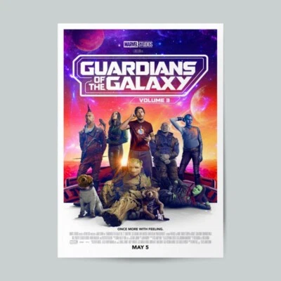 Guardians of the Galaxy Vol 3 Image 2 Fine Art Movie Poster - Image 1 of 2