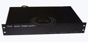 Fuente de alimentación de montaje en rack CCTV 16 puertos 20 amperios 12 V salida de CC - VENDEDOR DE EE. UU. - Imagen 1 de 5