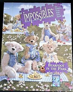 Bepuzzled Impossibles Bearfoot In The Park 750 Pieces + 5 Border less Pre-owned 