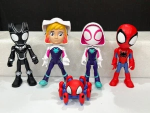 Marvel Spidey and His Amazing Friends Action Figures lot of 5 - Picture 1 of 6