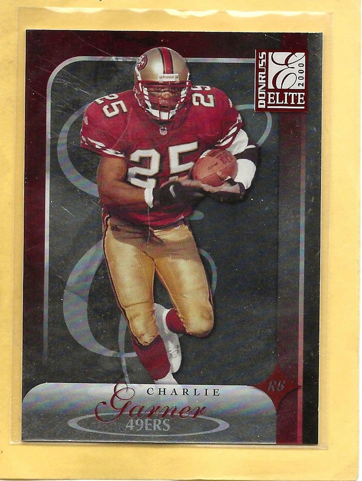 CHARLIE GARNER - 2000 Donruss Elite - #87 - 49'ers - $1 Shipping - MINT - Image 1 of 1