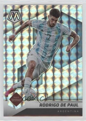 2021-22 Panini Mosaic FIFA Road to World Cup Mosaic Prizm Rodrigo de Paul #15 - Image 1 of 2