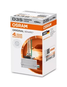 Genuine Osram D3S Xenarc Original Dipped Low Beam Xenon Headlight Bulbs Pair - Picture 1 of 3