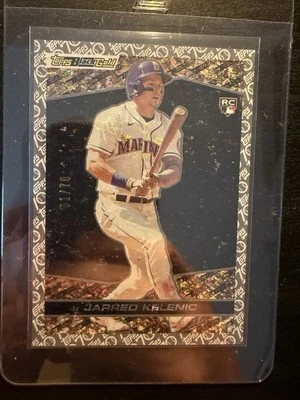 JARRED KELENIC 2021 Topps Update Black Gold SSP Platinum #1/70 Rookie Card BG-8 - Image 1 of 2
