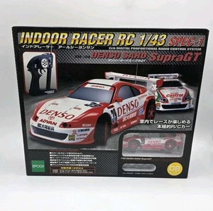 Epoch Indoor Racer RC 1/43 Spec-1 Denso Sard Supra Gt japanischer Import US-Verkäufer - Bild 1 von 8