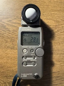 SEKONIC L-358 Flash Master Digital Light Meter From JAPAN - Picture 1 of 4
