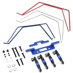 Front + Rear Wide Sway Bar Kit For 1/10 Traxxas Slash 2WD Short Course Truck - Picture 1 of 8