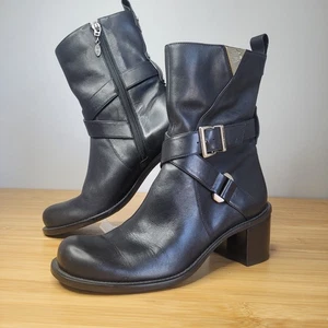 Bota de montar Harley Davidson gruesa de tacón alto para mujer talla 6 - Imagen 1 de 11