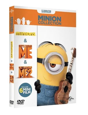 Minions Collection (Box 3 Dvd) (DVD) Pierre Coffin Kyle Balda (UK IMPORT) Foto 1 de 2