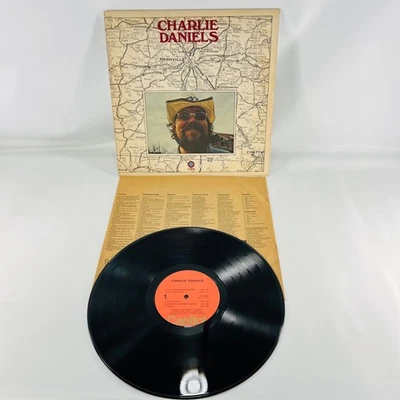 Charlie Daniels Self-Titled Debut Capitol Records ST-11414 Orange Label AlbumVG+ - Image 1 of 4