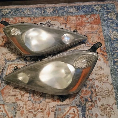 2009-2014 Honda Fit Driver Oem Head Light Headlight Lamp PAIR - Image 1 of 3
