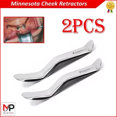 Minnesota Cheek Retractors Surgical Dental Instruments 2Pcs - Image 1 of 4