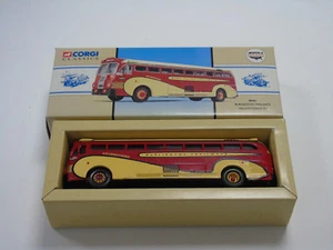 Corgi Diecast Model Burlington Trailways Yellow Coach 743 New & Boxed 98464 - Picture 1 of 3